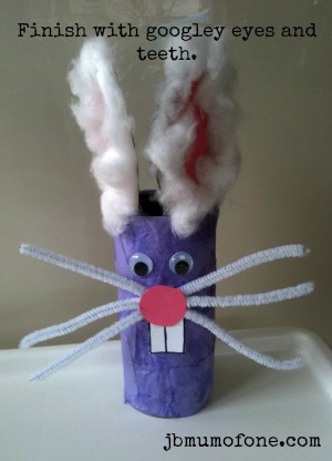 Easter Bunny Easter Craft: Funny Bunnies