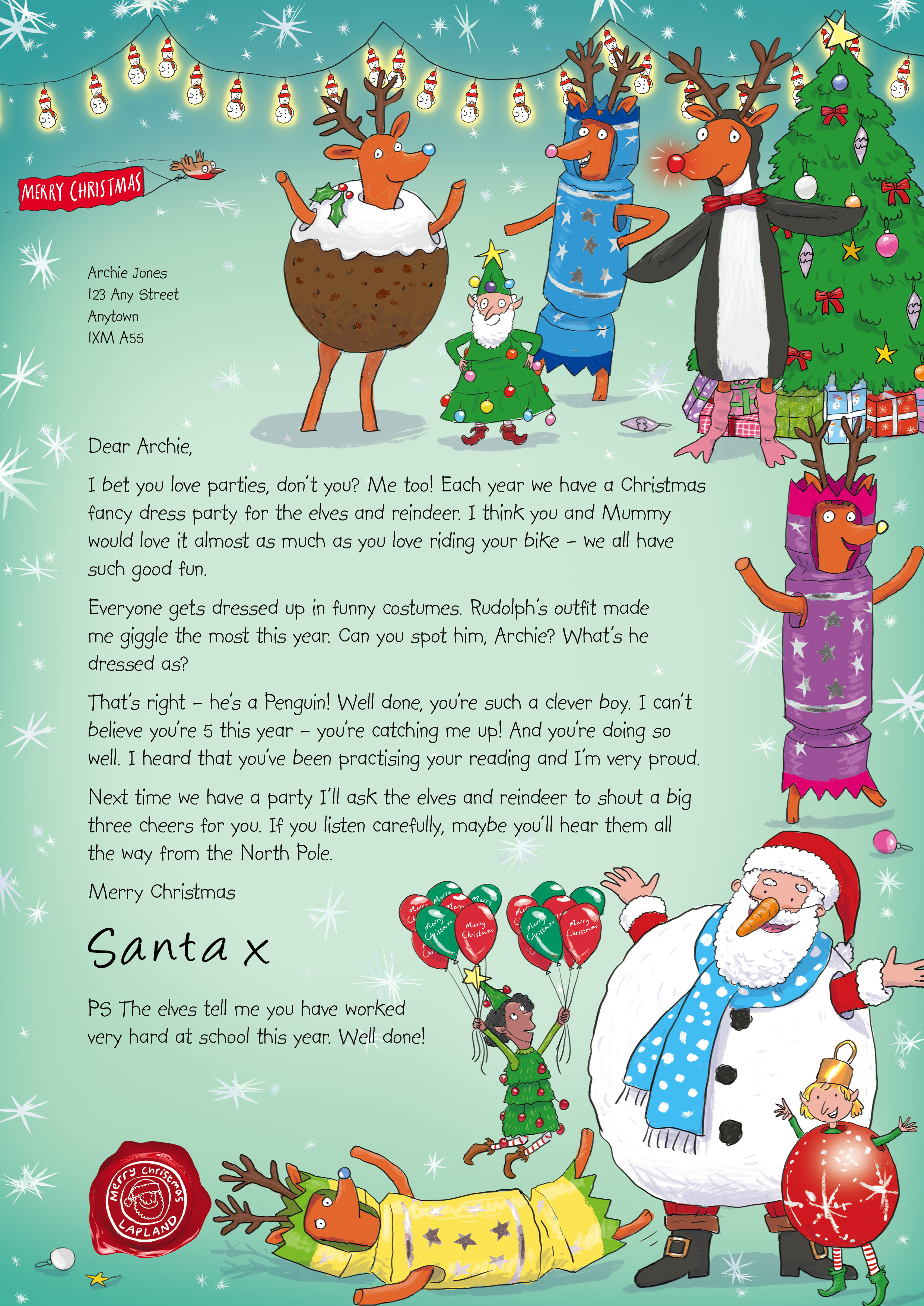 father xmas letters